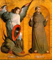 Juan de Flandes - Saints Michael and Francis